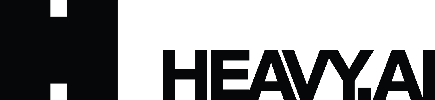 platform logo (HEAVY.AI)
